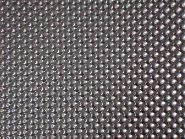 What is embossed aluminum sheet used for heat shield of the automobile chassis
